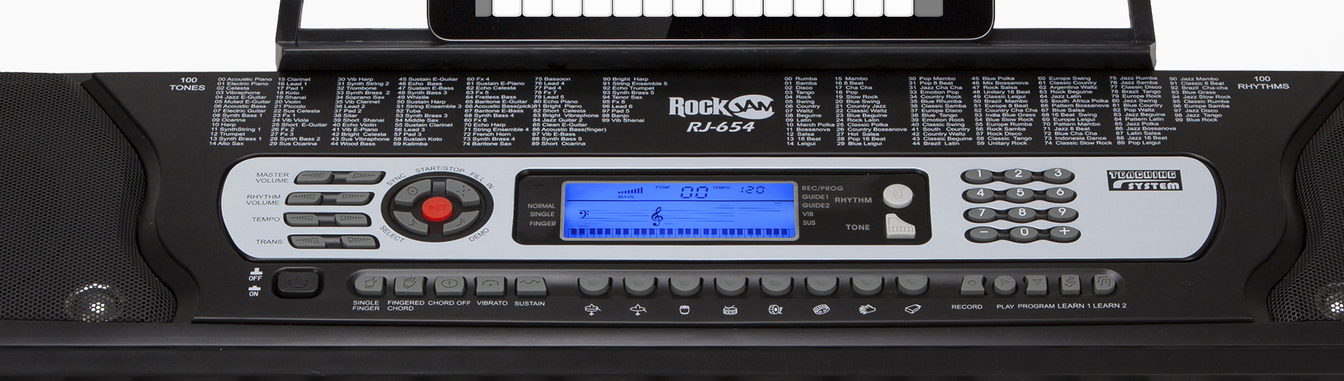 Rockjam rj654 key portable store electronic keyboard