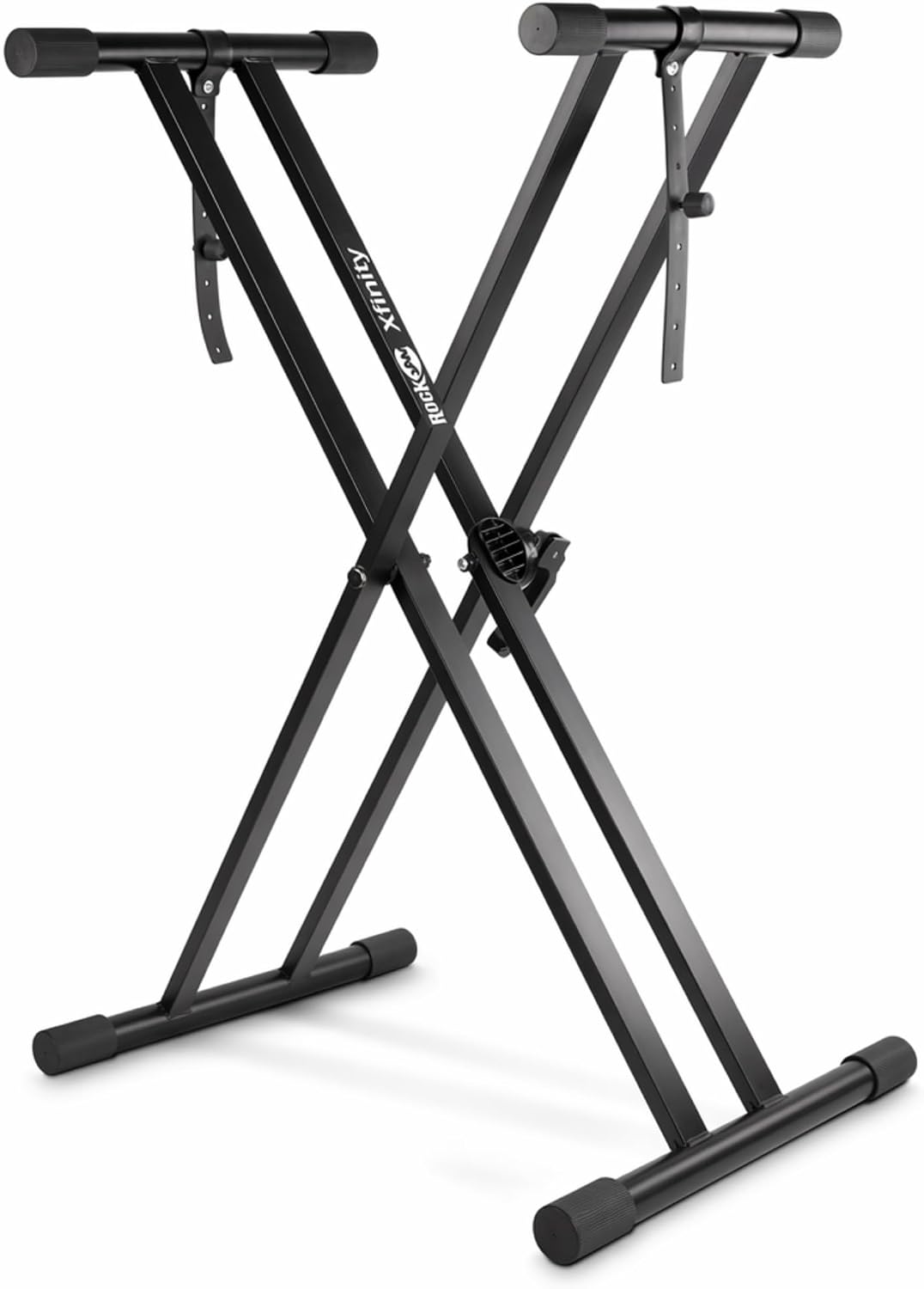 RockJam RJXX363 Xfinity double-X adjustable keyboard stand in black